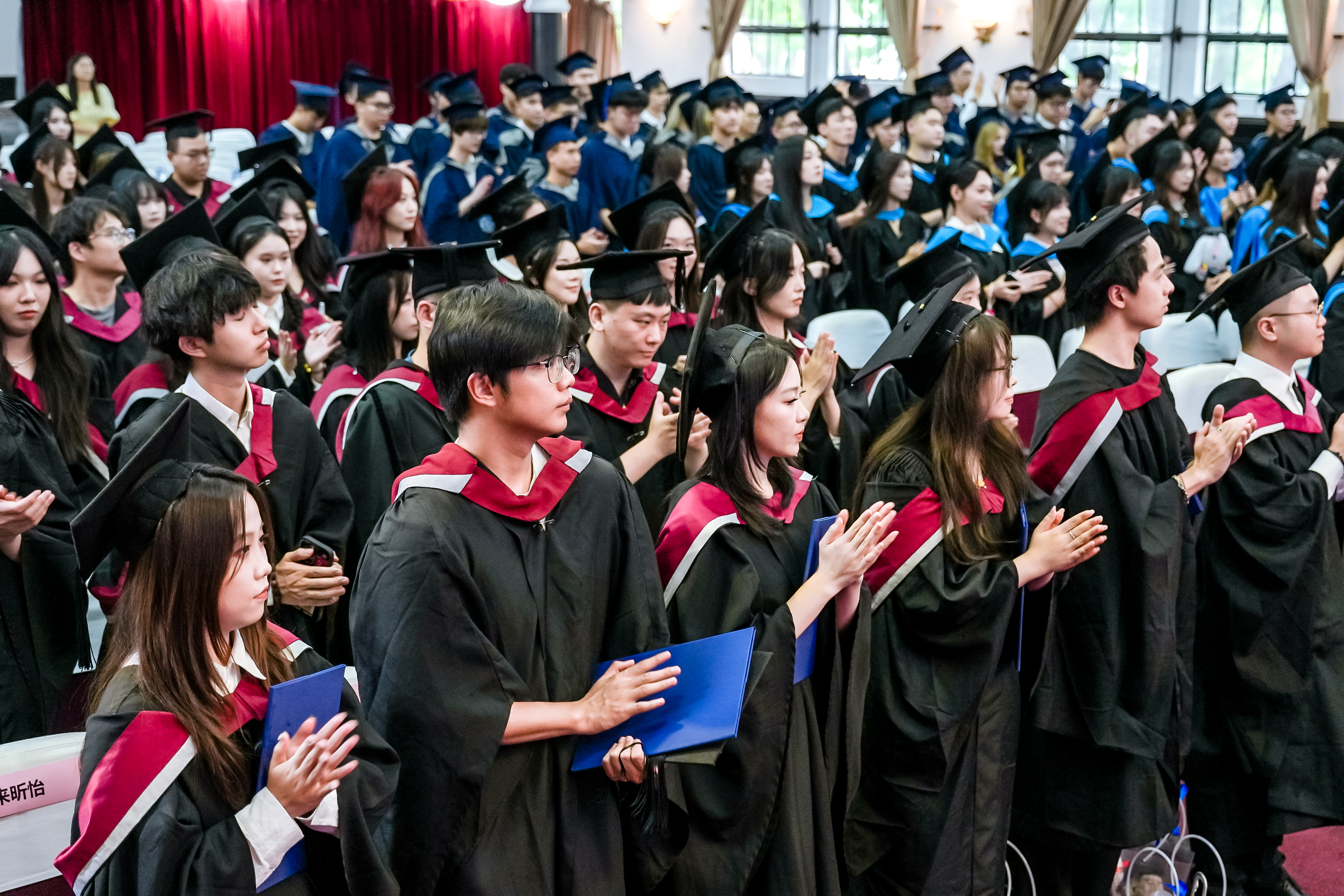 毕业典礼暨学位授予仪式现场